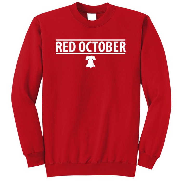 Red October Philadelphia Vintage Sweatshirt