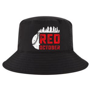 Red October Philly Philadelphia Baseball Retro Skyline Cool Comfort Performance Bucket Hat