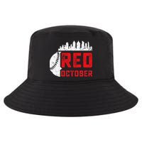Red October Philly Philadelphia Baseball Retro Skyline Cool Comfort Performance Bucket Hat
