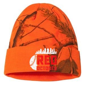 Red October Philly Philadelphia Baseball Retro Skyline Kati Licensed 12" Camo Beanie