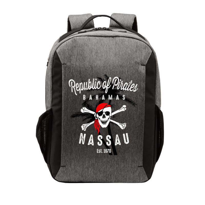Republic Of Pirates Nassau Bahamas Vintage Summer Vector Backpack