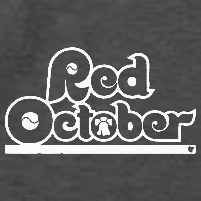 Red October Philly Philadelphia Baseball Vector Backpack