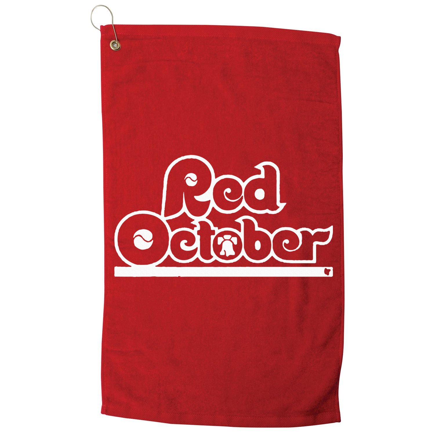 Red October Philly Philadelphia Baseball Golf Towel
