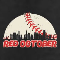 Red October Philadelphia Baseball 7 Panel Mesh Trucker Snapback Hat