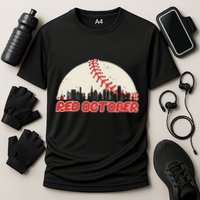 Red October Philadelphia Baseball Cooling Performance Crew T-Shirt