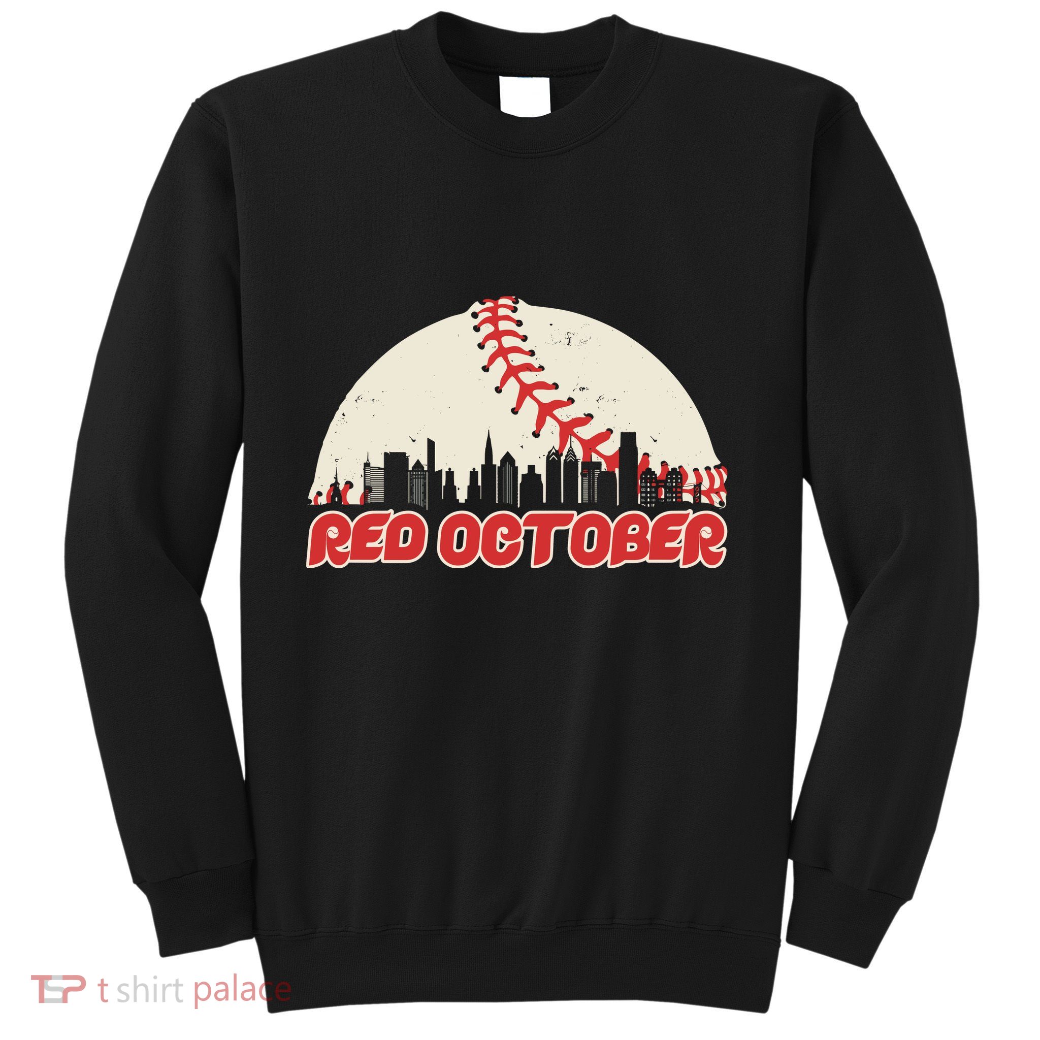 Red October Philadelphia Baseball Sweatshirt