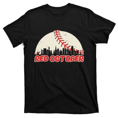 Red October Philadelphia Baseball T-Shirt