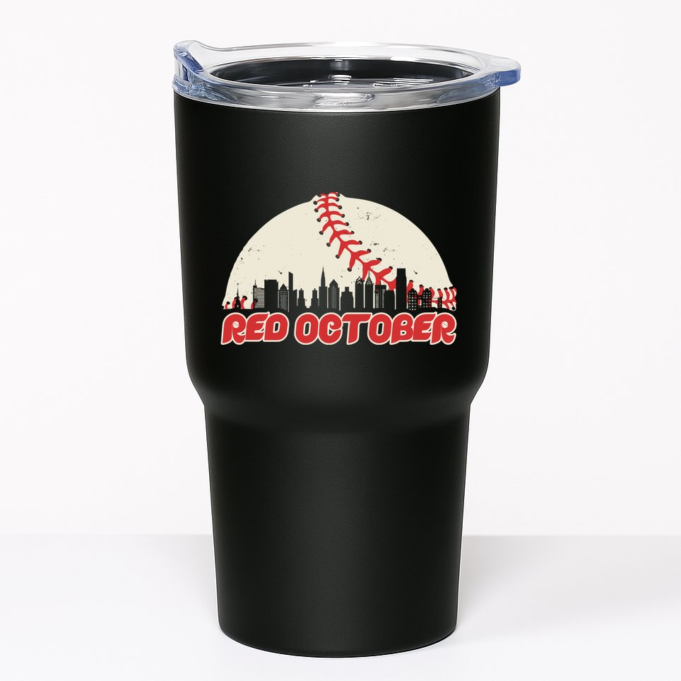Red October Philadelphia Baseball Tumbler