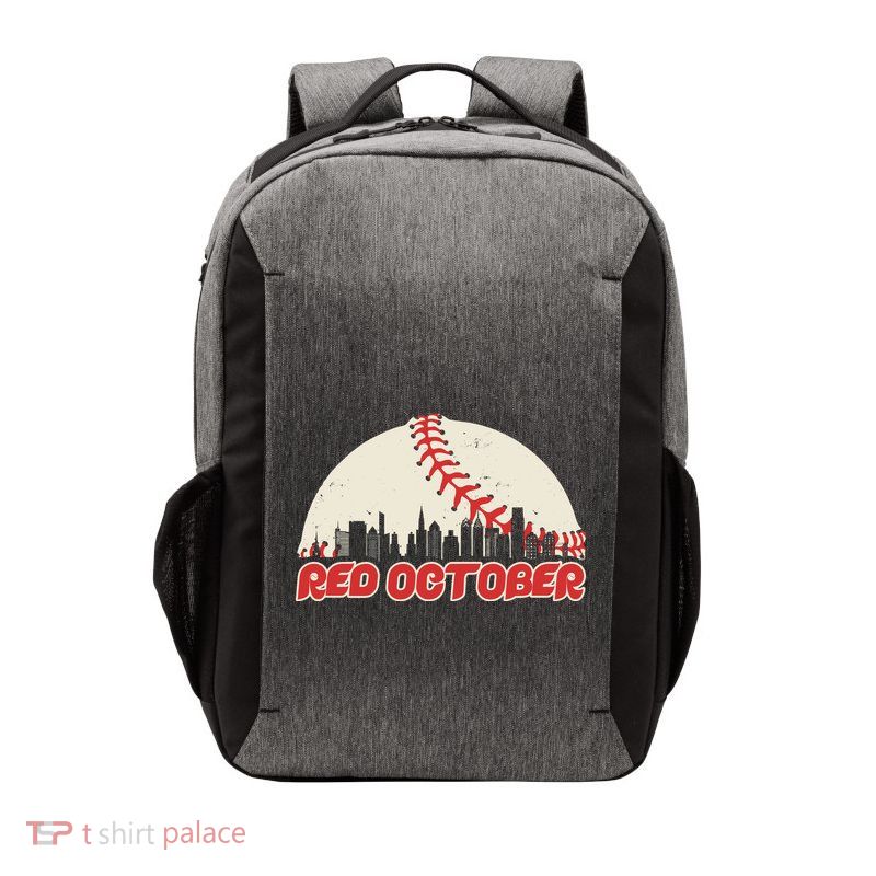 Red October Philadelphia Baseball Vector Backpack