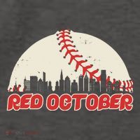 Red October Philadelphia Baseball Vector Backpack