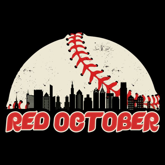 Red October Philadelphia Baseball Impact Tech Backpack