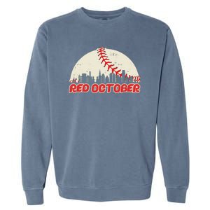 Red October Philadelphia Baseball Garment-Dyed Sweatshirt