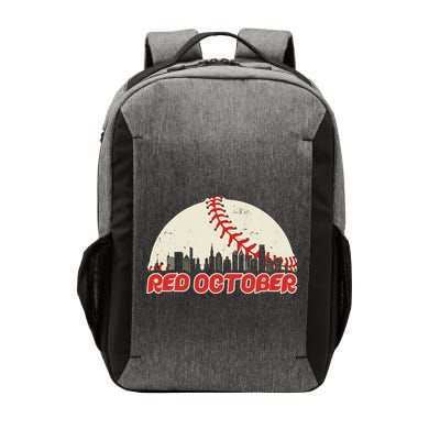 Red October Philadelphia Baseball Vector Backpack