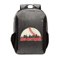 Red October Philadelphia Baseball Vector Backpack
