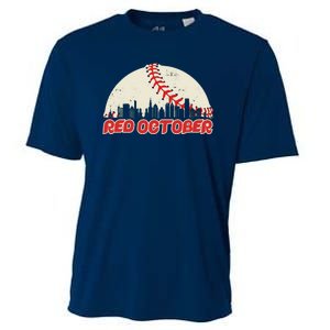 Red October Philadelphia Baseball Cooling Performance Crew T-Shirt