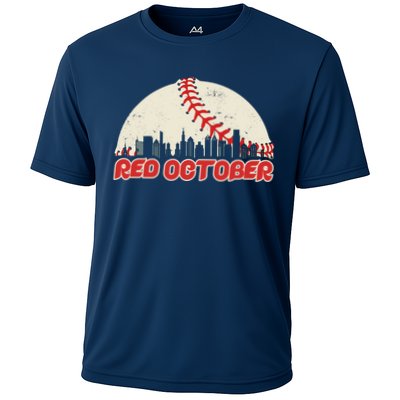 Red October Philadelphia Baseball Cooling Performance Crew T-Shirt