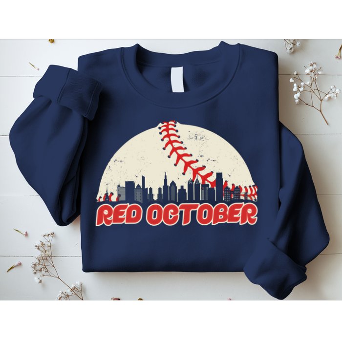 Red October Philadelphia Baseball Sweatshirt