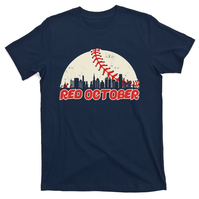 Red October Philadelphia Baseball T-Shirt