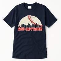 Red October Philadelphia Baseball Tall T-Shirt