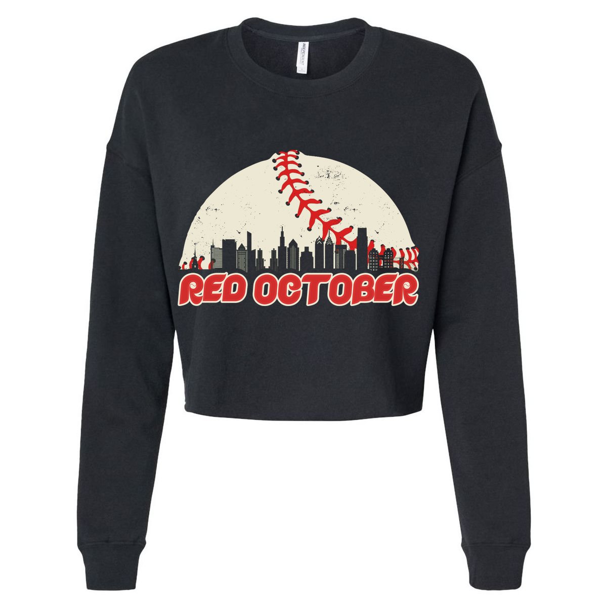 Red October Philadelphia Baseball Tall T-Shirt