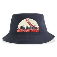 Red October Philadelphia Baseball Sustainable Bucket Hat