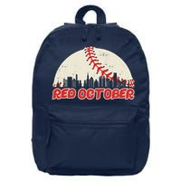 Red October Philadelphia Baseball 16 in Basic Backpack
