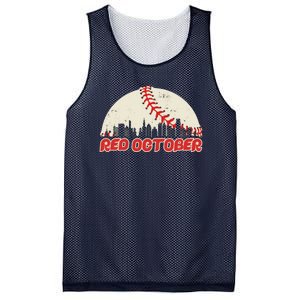 Red October Philadelphia Baseball Mesh Reversible Basketball Jersey Tank