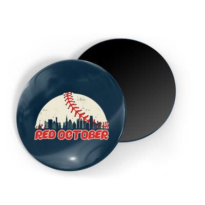 Red October Philadelphia Baseball Magnet