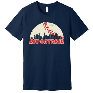 Red October Philadelphia Baseball Premium T-Shirt