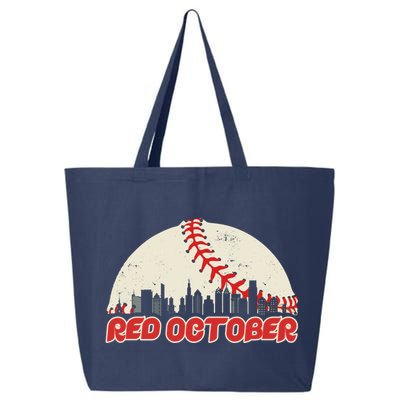 Red October Philadelphia Baseball 25L Jumbo Tote