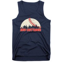 Red October Philadelphia Baseball Tank Top