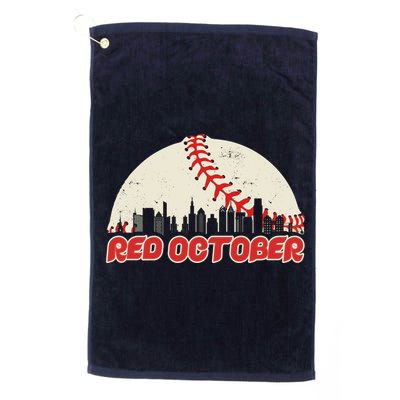 Red October Philadelphia Baseball Golf Towel