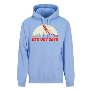 Red October Philadelphia Baseball Unisex Surf Hoodie