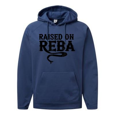 Raised On Reba Team Reba Performance Fleece Hoodie