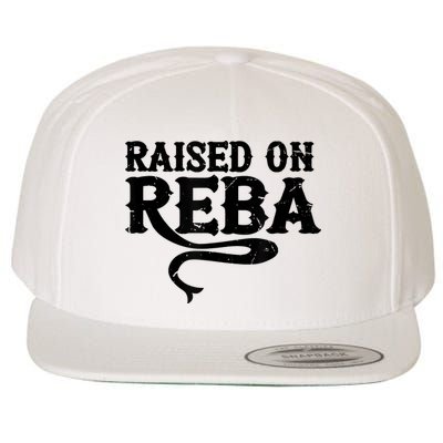 Raised On Reba Team Reba Wool Snapback Cap