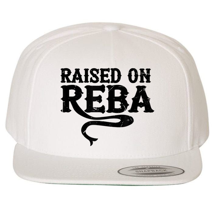 Raised On Reba Team Reba Wool Snapback Cap