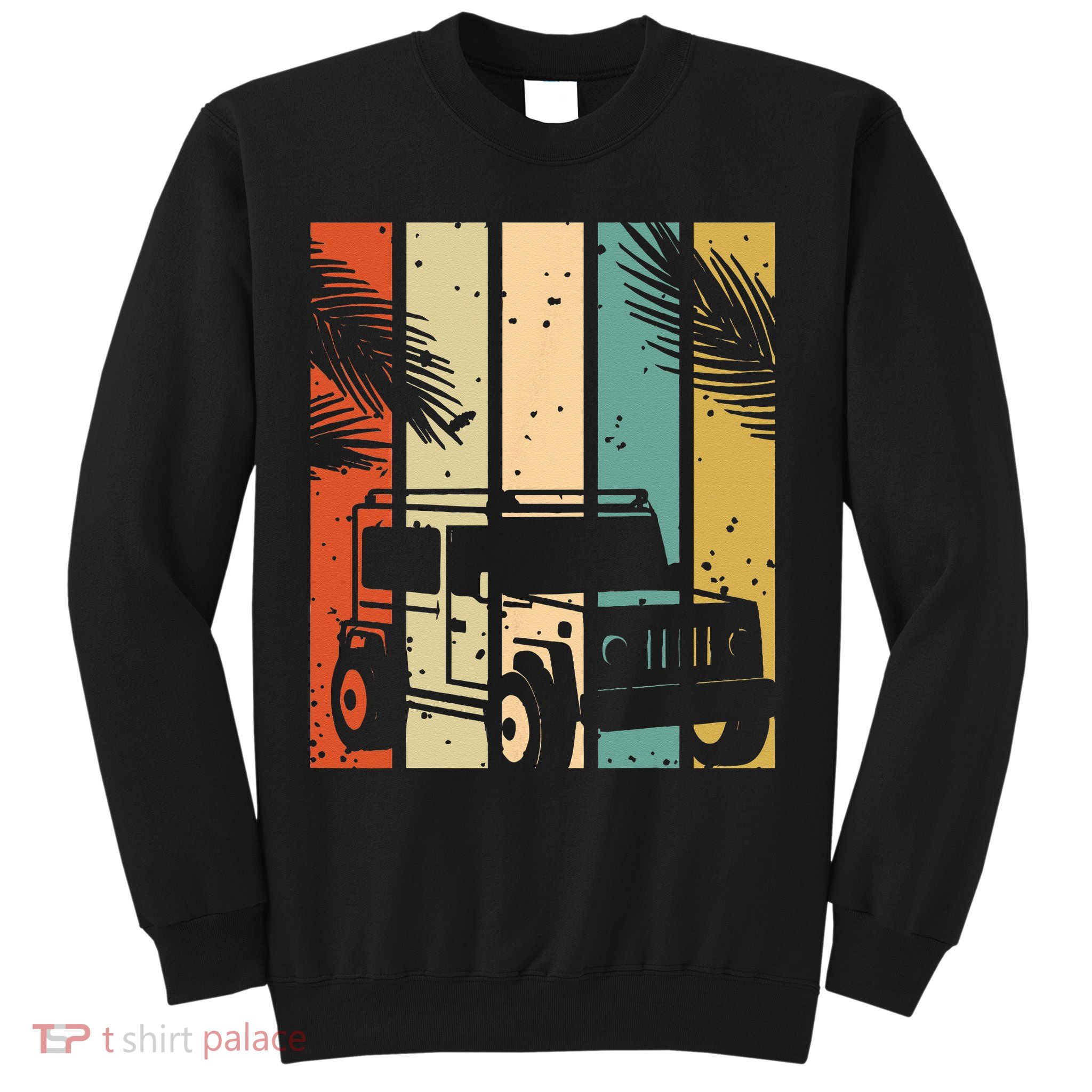 Retro Off Road Vehicle Sweatshirt