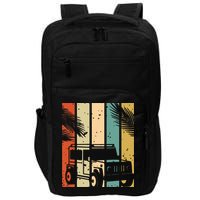 Retro Off Road Vehicle Impact Tech Backpack