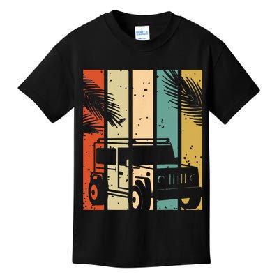 Retro Off Road Vehicle Kids T-Shirt