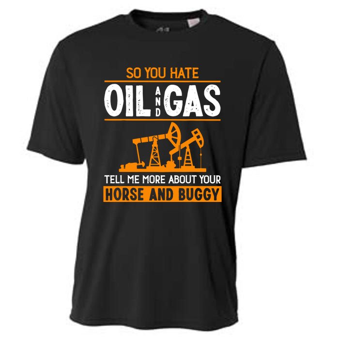 Roughneck Oil Rig Worker Driller Cooling Performance Crew T-Shirt