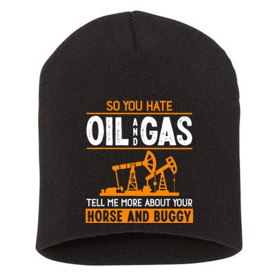 Roughneck Oil Rig Worker Driller Short Acrylic Beanie