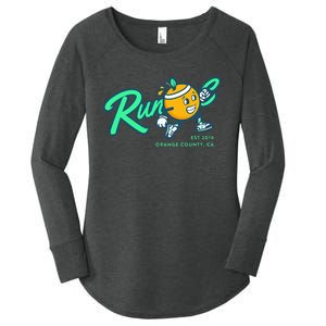 Run Oc Women's Perfect Tri Tunic Long Sleeve Shirt