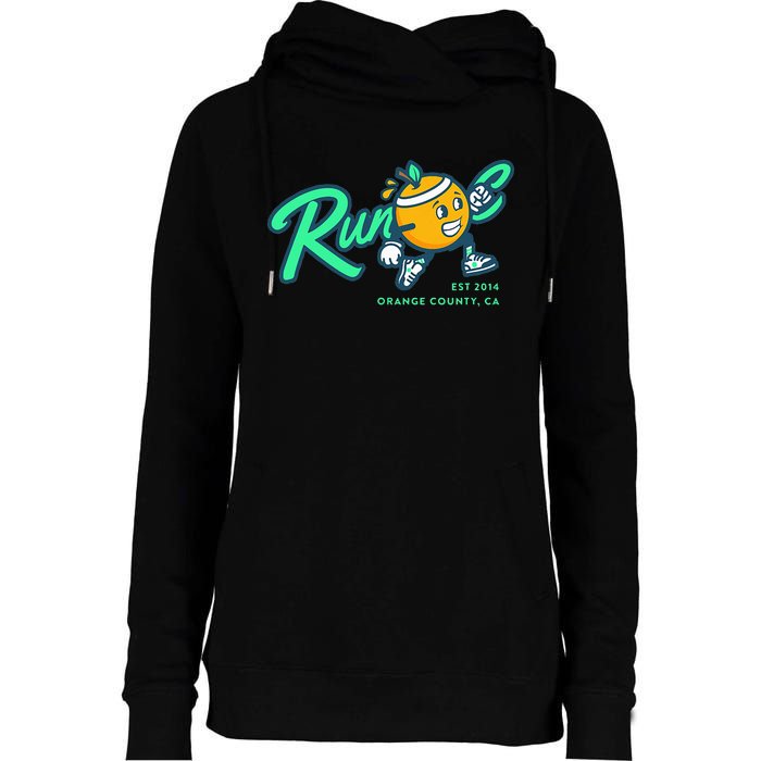 Run Oc Womens Funnel Neck Pullover Hood