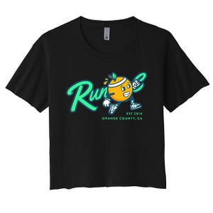 Run Oc Women's Crop Top Tee