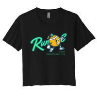 Run Oc Women's Crop Top Tee