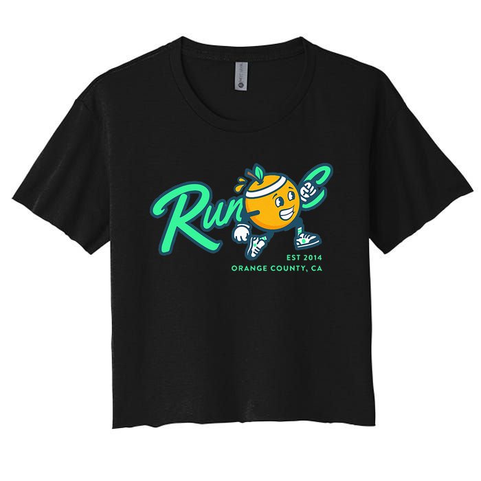 Run Oc Women's Crop Top Tee