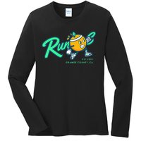 Run Oc Ladies Long Sleeve Shirt