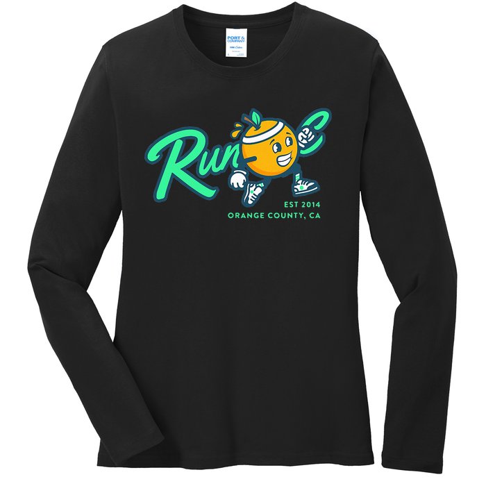 Run Oc Ladies Long Sleeve Shirt