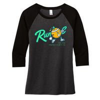 Run Oc Women's Tri-Blend 3/4-Sleeve Raglan Shirt