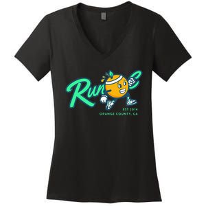 Run Oc Women's V-Neck T-Shirt